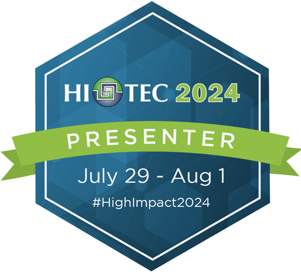 Presenter Info (2024) High Impact Technology Exchange Conference